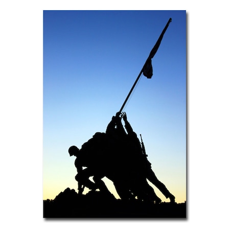 Gregory Ohanlon 'Iwo Jima Memorial' Canvas Art,16x24